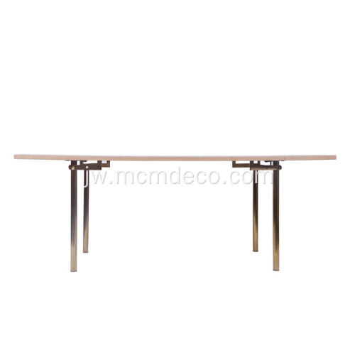 Meja Panganan Hans Wegner Wood CH318